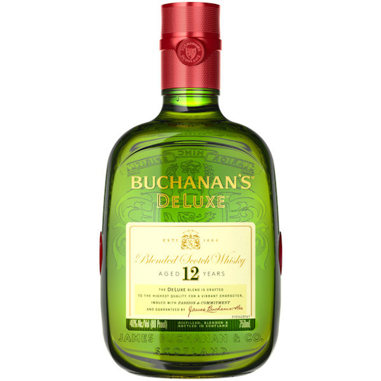 BUCHANAN'S 12 YEARS OLD SCOTCH WHISKEY 750ML - PEECEE Liquor