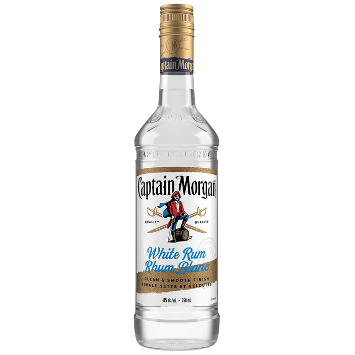 CAPTAIN MORGAN WHITE RUM 750ML - PEECEE Liquor