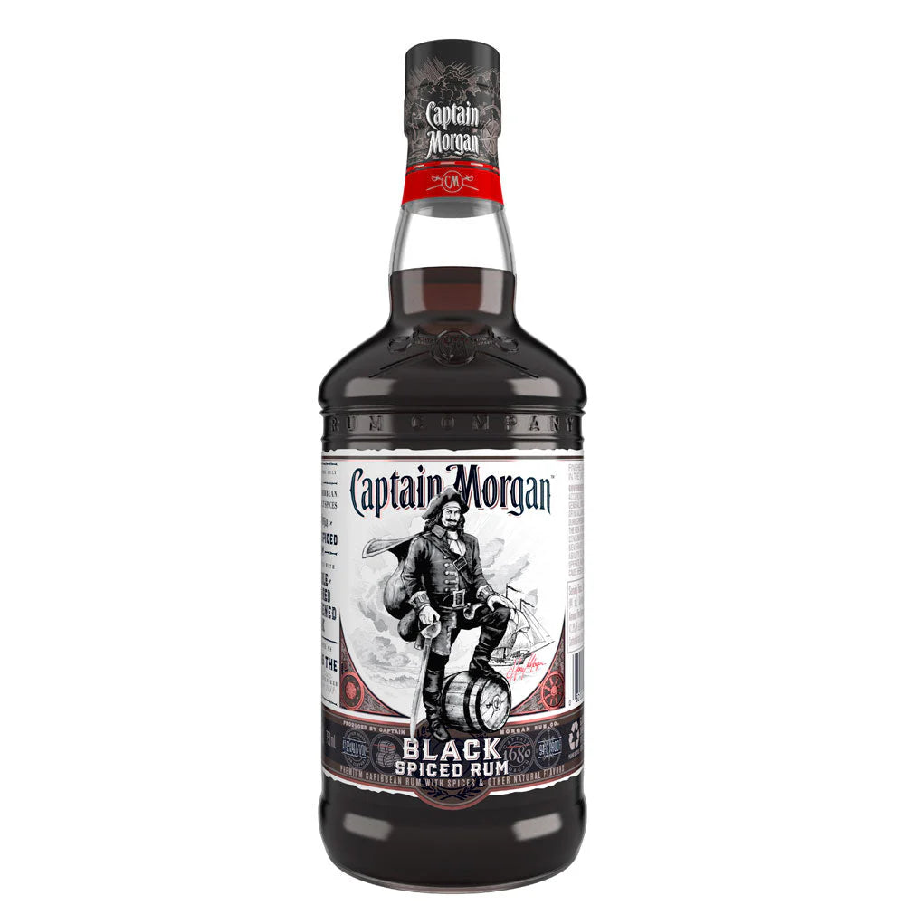 CAPTAIN MORGAN BLACK 750ML - PEECEE Liquor