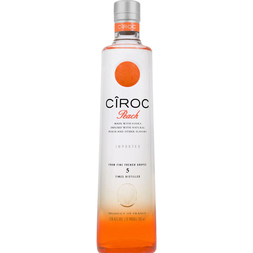 CIROC PEACH 750ML - PEECEE Liquor