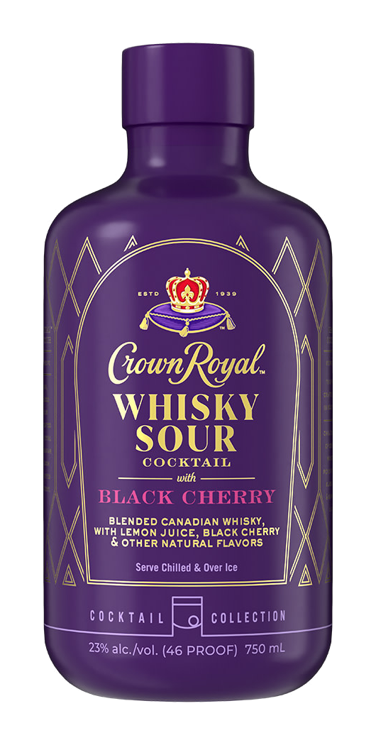 Crown Royal Black Cherry Sour Whiskey 750ml