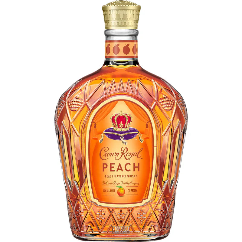 CROWN ROYAL PEACH CANADIAN WHISKEY 1.75L - PEECEE Liquor