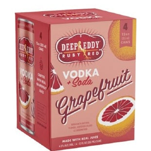 DEEP EDDY GRAPEFRUIT 4 PACK - PEECEE Liquor