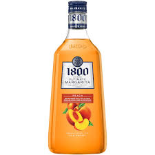 1800 Ultimate Peach Margarita 1.75L - PEECEE Liquor