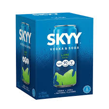 SKYY VODKA LIME MINT 4 PACK - PEECEE Liquor