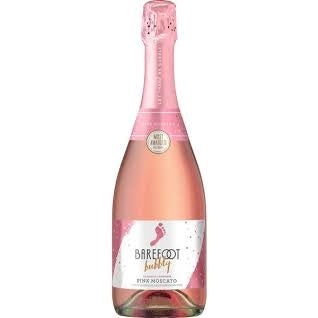 Barefoot Bubbly Pink Moscato Champagne Sparkling Wine 750ML - PEECEE Liquor