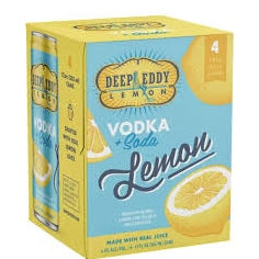 DEEP EDDY LEMON 4 PACK - PEECEE Liquor