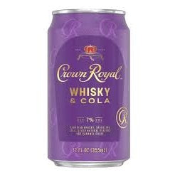 Crown Whisky And Cola Cocktail 12oz Can - PEECEE Liquor