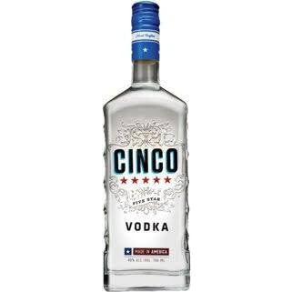 Cinco Vodka 1.75L - PEECEE Liquor