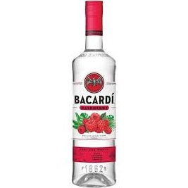 BACARDI RASPBERRY RUM 750ML - PEECEE Liquor