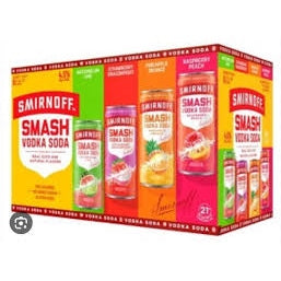 SMIRNOFF VODKA SODA 8 PACK - PEECEE Liquor