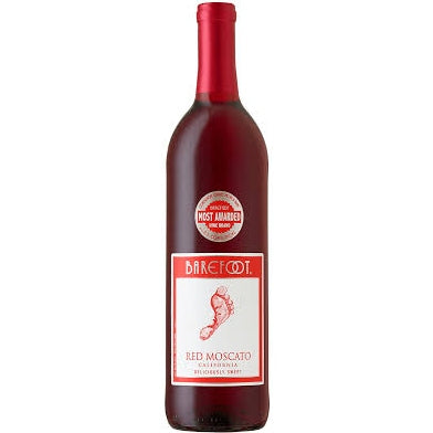 BAREFOOT RED MOSCATO 750ML - PEECEE Liquor