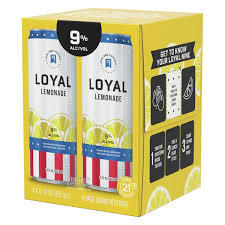 LOYAL CLASSIC LEMONADE 4 PACK - PEECEE Liquor