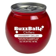 BUZZBALLZ CRANBERRY CHILLER 187ML - PEECEE Liquor