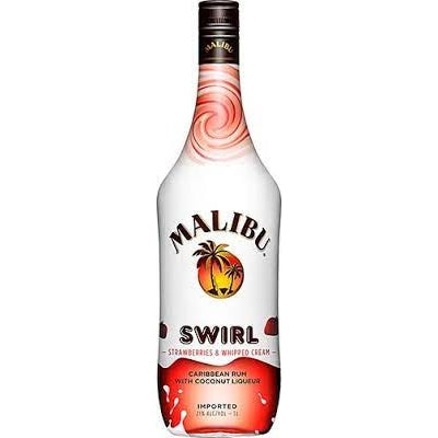 MALIBU SWIRL STRAWBERRY 750ML - PEECEE Liquor