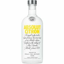 ABSOLUT CITRON 750ML - PEECEE Liquor