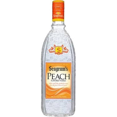 SEAGRAM PEACH VODKA 750ML - PEECEE Liquor