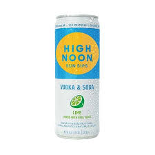 High Noon Hard Seltzer Vodka & Soda Lime 355ml - PEECEE Liquor