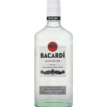 BACARDI SILVER 375ML - PEECEE Liquor