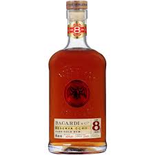 BACARDI RESERVA OCHO 8 YEARS OLD 750ML - PEECEE Liquor