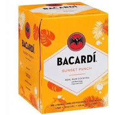 BACARDI SUNSET PUNCH 4 PACK - PEECEE Liquor