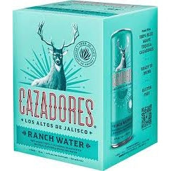 Cazadores Ranch Water Ready-To-Drink 4-Pack - PEECEE Liquor