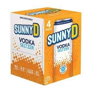 SUNNYD VODKA SELTZER 4 PACK - PEECEE Liquor