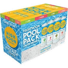 High Noon Vodka & Soda Pool Variety 8 Pack - PEECEE Liquor