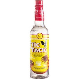 Tic Tack Aguardiente Cane Spirit Liqueur 750ML - PEECEE Liquor