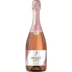 BAREFOOT BRUT ROSE CHAMPAGNE 750ML - PEECEE Liquor