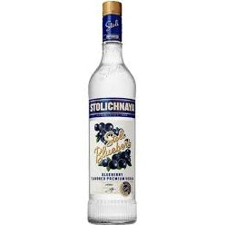 Stolichnaya Blueberi Vodka 750ML - PEECEE Liquor