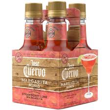 Jose Cuervo Authentic Margarita Strawberry 4 PACK - PEECEE Liquor