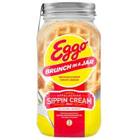 Eggo Brunch in a Jar Appalachian Sippin Cream 750ML - PEECEE Liquor