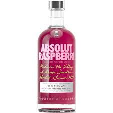 ABSOLUT RASPBERRY 750ML - PEECEE Liquor