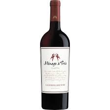 Menage a Trois California Red Wine 750ml - PEECEE Liquor