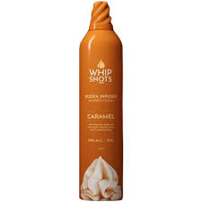 Whipshots Vodka Caramel Whipped Cream 375ml - PEECEE Liquor