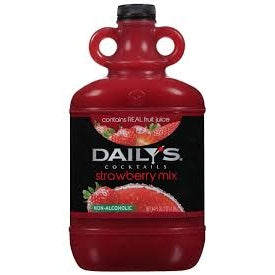 Daily's Strawberry Margarita Mix 64OZ - PEECEE Liquor