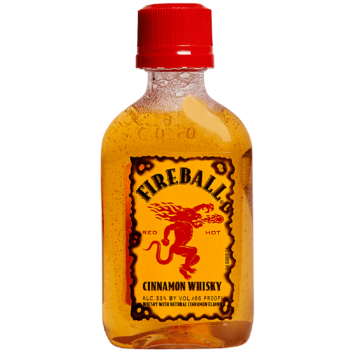 FIREBALL CINNAMON WHISKEY 50ML - PEECEE Liquor