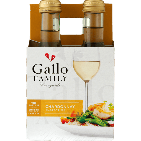 Gallo Family Chardonnay 4 Pack - PEECEE Liquor