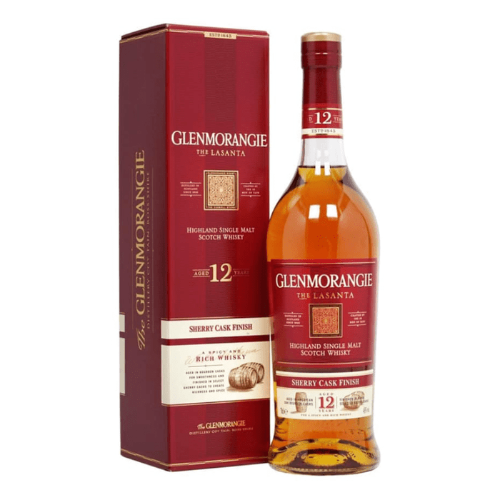 GLENMORANGIE 12 YEARS OLD SHERRY WOOD FINISH WHISKEY 750ML - PEECEE Liquor