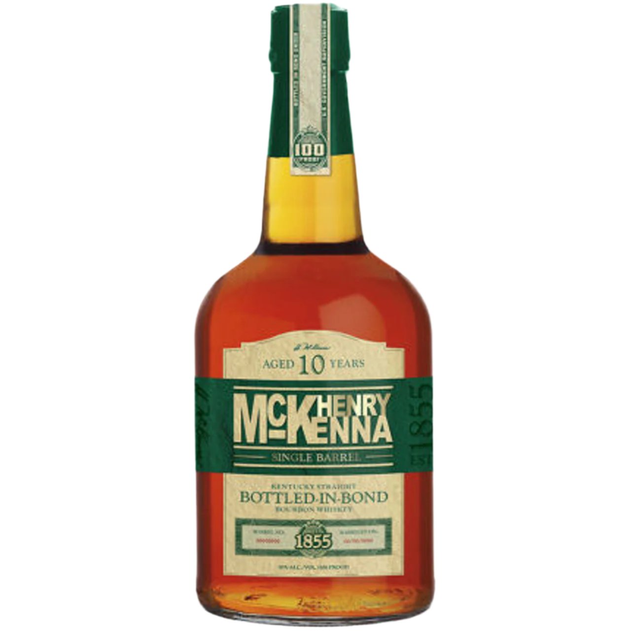 HENRY MCKENNA 10 YEARS OLD SINGLE BARREL WHISKEY 750ML - PEECEE Liquor