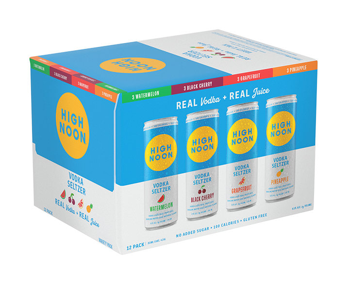 High Noon Hard Seltzer Variety 12 PACK 12oz Can