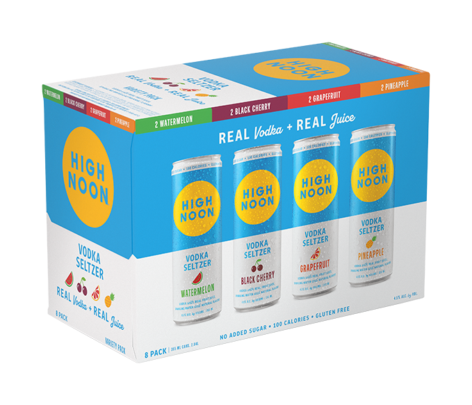 High Noon Hard Seltzer Variety 8 PACK 12oz Can