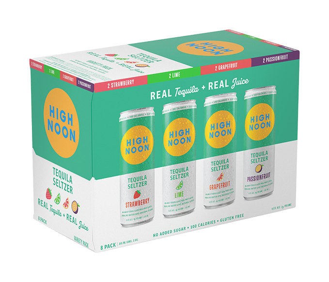 High Noon Tequila Seltzer Variety 8 PACK 12oz Can