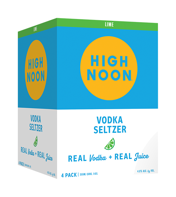 High Noon Vodka & Soda Lime 4 PACK