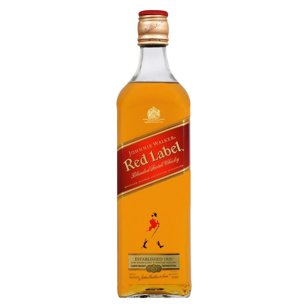 JOHNNIE WALKER RED LABEL SCOTCH WHISKEY 750ML - PEECEE Liquor