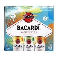 BACARDI VARIETY 6 PACK 355ML - PEECEE Liquor