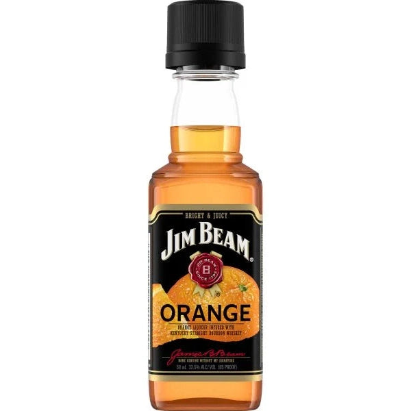 JIM BEAN ORANGE WHISKEY 50ML - PEECEE Liquor