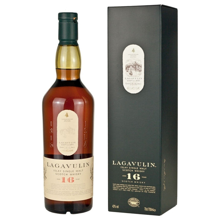 LAGAVULIN 16 YEARS OLD ISLAY SINGLE MALT SCOTCH WHISKEY 750ML - PEECEE Liquor