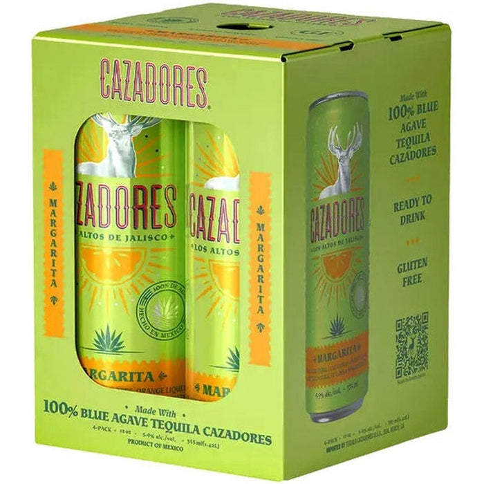 CAZADORES COCKTAILS MARGARITA 4 PACK - PEECEE Liquor